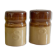Ceramic salt and pepper duo