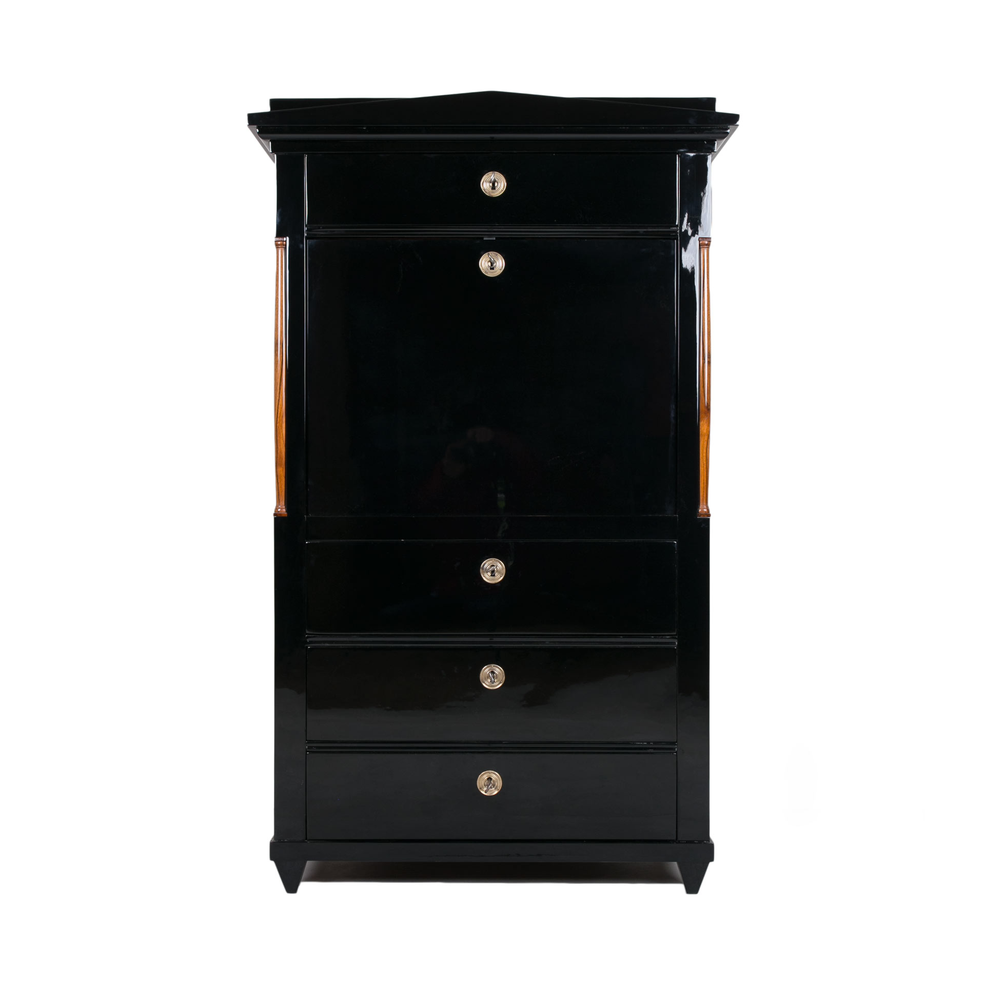 Biedermeier Secreter, Germany, 19th century.