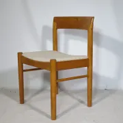 Danish Design Chairs in Teak by H.W. Klein for Bramin, Set of 4, 1960s