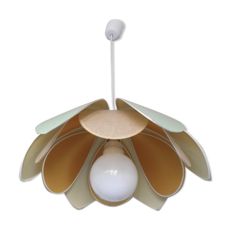 Vintage two-coloured and bi-corolla flower hanging