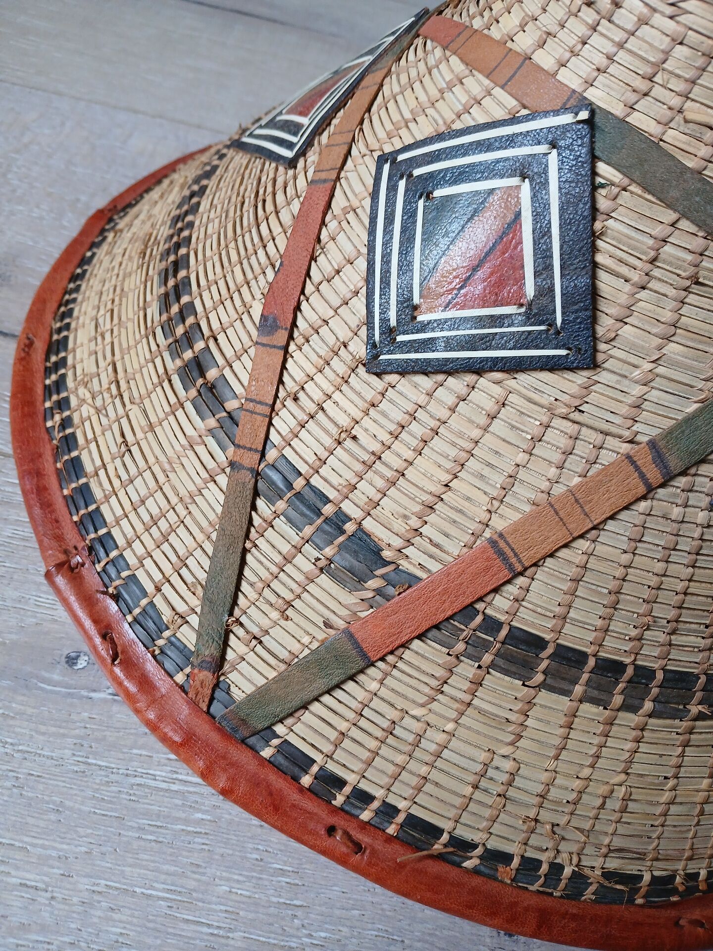2 ancient African hats