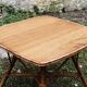 Square rattan coffee table