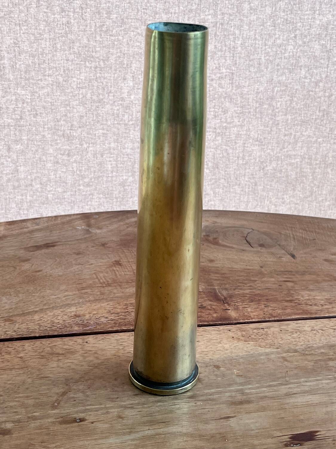 Soliflore vase in brass or bronze