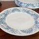 Lot de deux plats terre de fer St Amand et Hamage