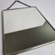 Miroir de barbier vintage à suspendre ou à poser 25x30cm