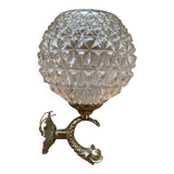 Applique globe tête de poisson