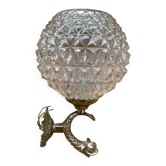 Fishhead globe wall lamp