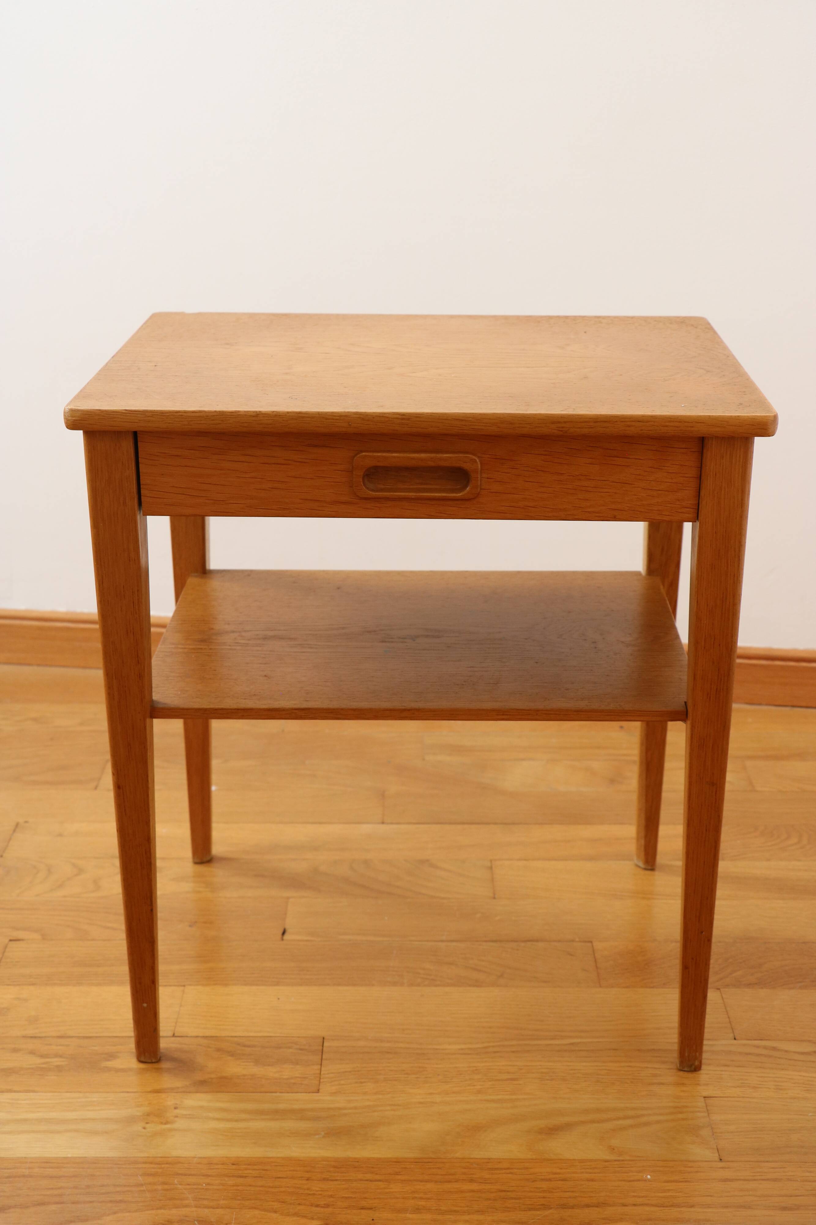 Scandinavian bedside table 1960