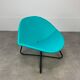 Fauteuil de Niels Gammelgaard modèle Lips pour Ikea bleu, vert