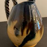 Ceramic pitcher, FPP Vallauris, 1960