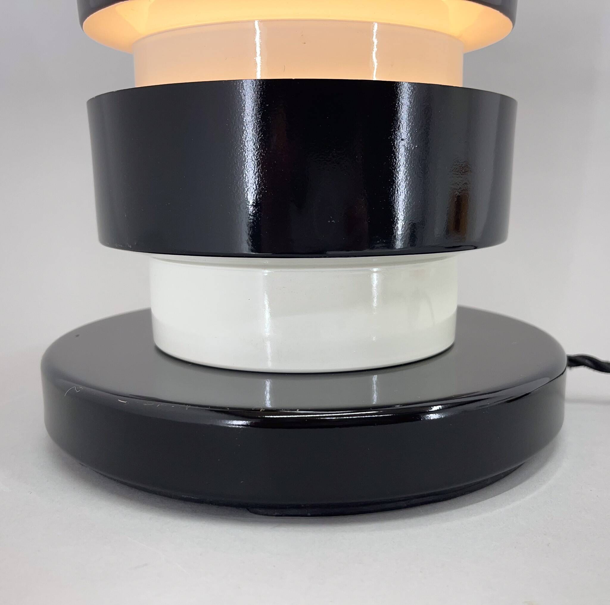 Unique Mid-Century Metal Table Lamp, Restored