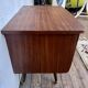 Pair of nightstands vintage bedside table compass legs