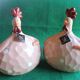 Adorable vintage chickens