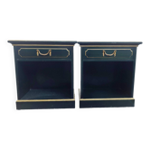 Pair of bedside tables stamped "m.Hirch"