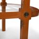 Oval Art Deco Sofa Table with Brass Dekor Denmark 1930s