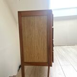 Commode vintage pieds compas
