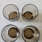 Set of 4 70s glasses
