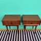 Pair of vintage Scandinavian bedside tables