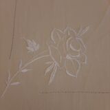 Antique tablecloth and 6 hand-embroidered linen towels