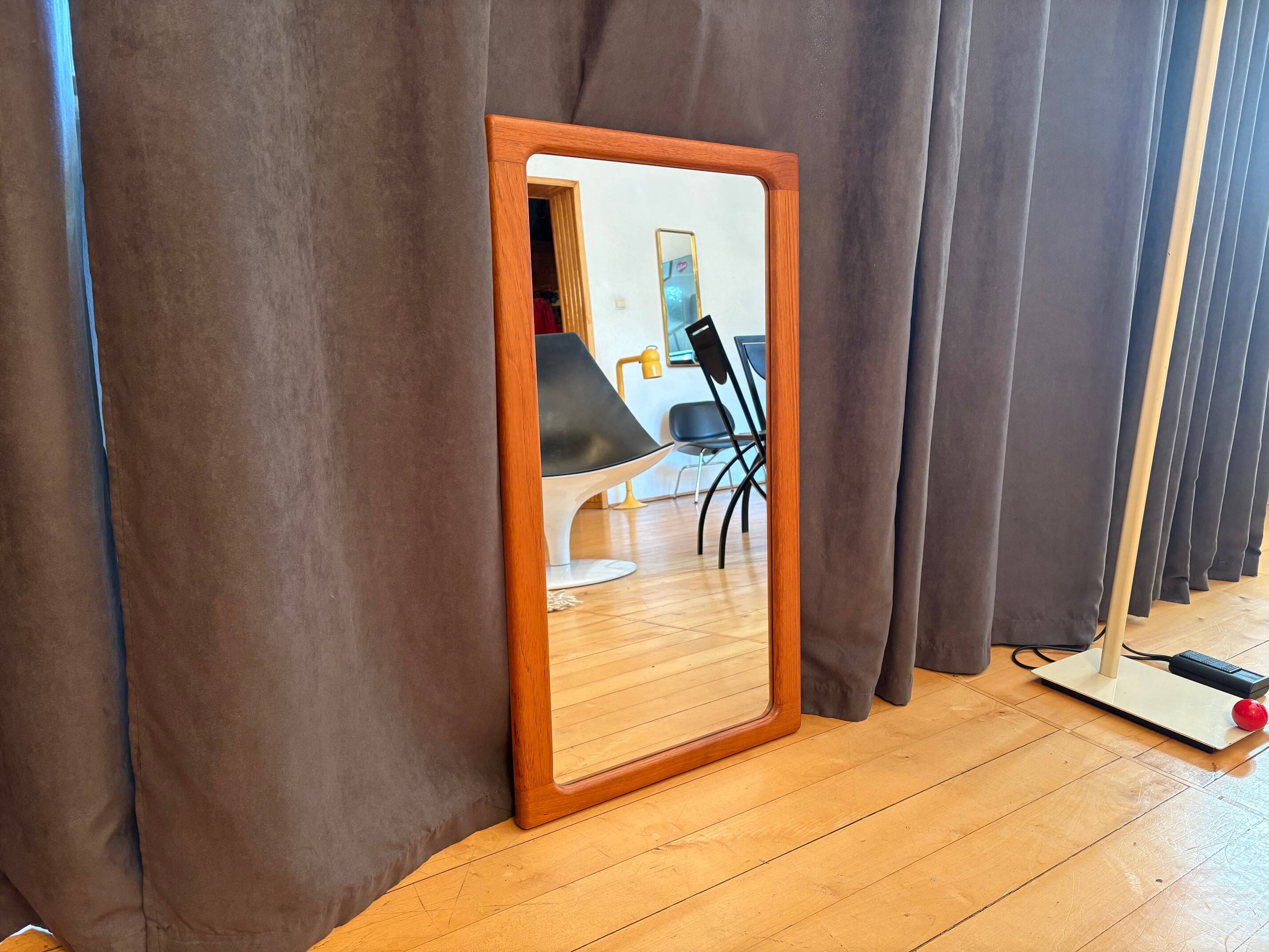 Teak Mirror 248, Silkeborg, Denmark, 1960s