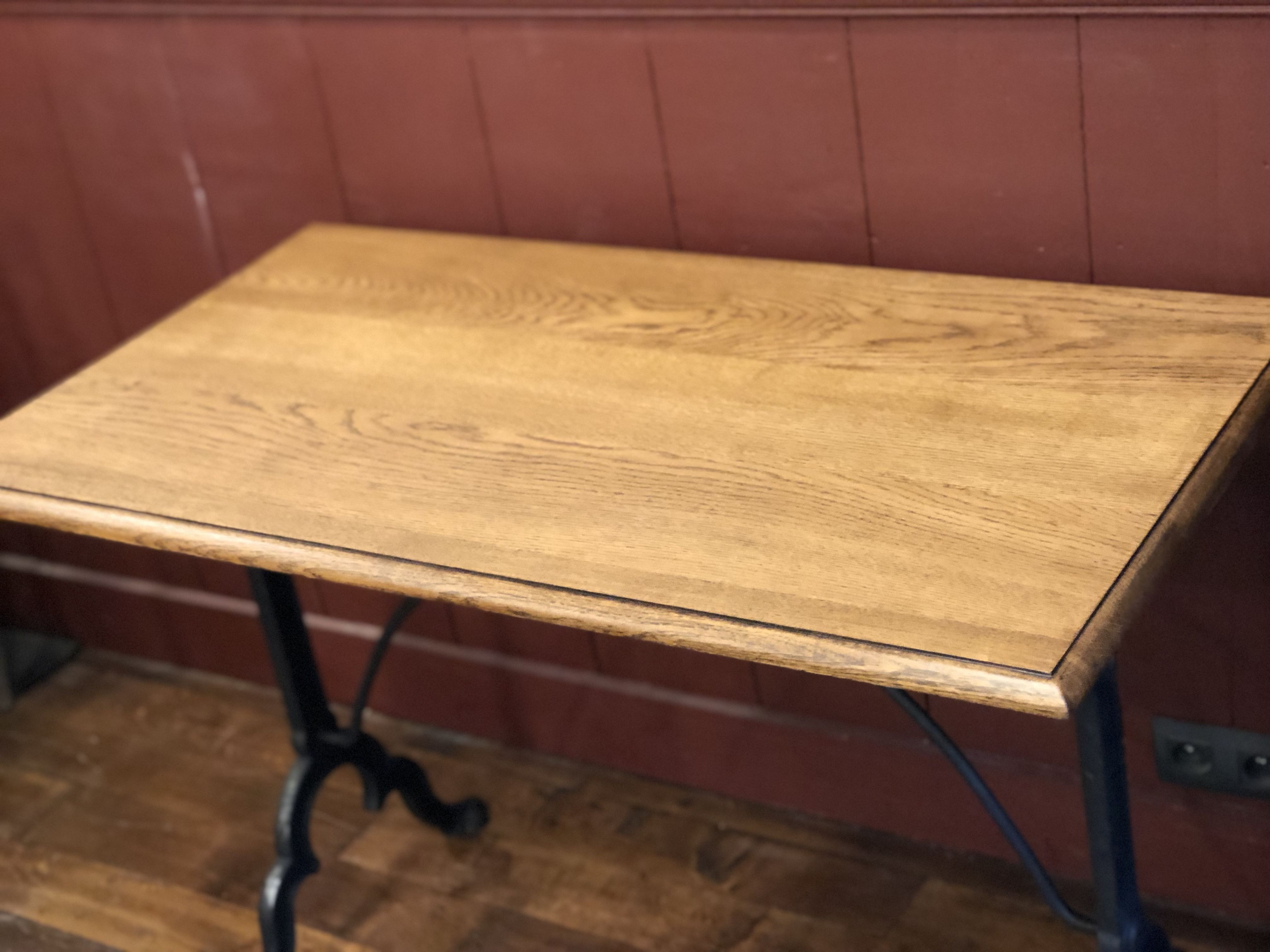 Table de bistrot ancienne Pierre Ouvrier