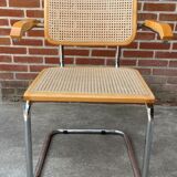 Cesca chair B64 with armrests by Marcel Breuer Design