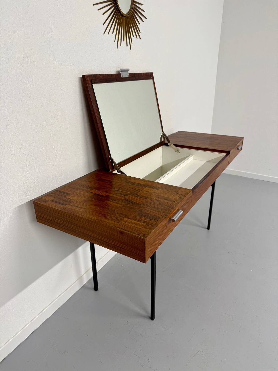 Old dressing table desk design 50s Idealheim Dieter Wäckerlin vintage