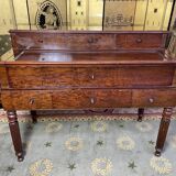 Louis Philippe stepped desk in mahogany
