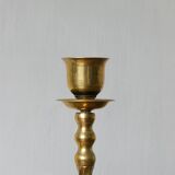 French brass candleholders, 1960, set of 2
