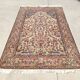 Persian Kashan carpet prayer shape beige te pink tree of life 193x122cm