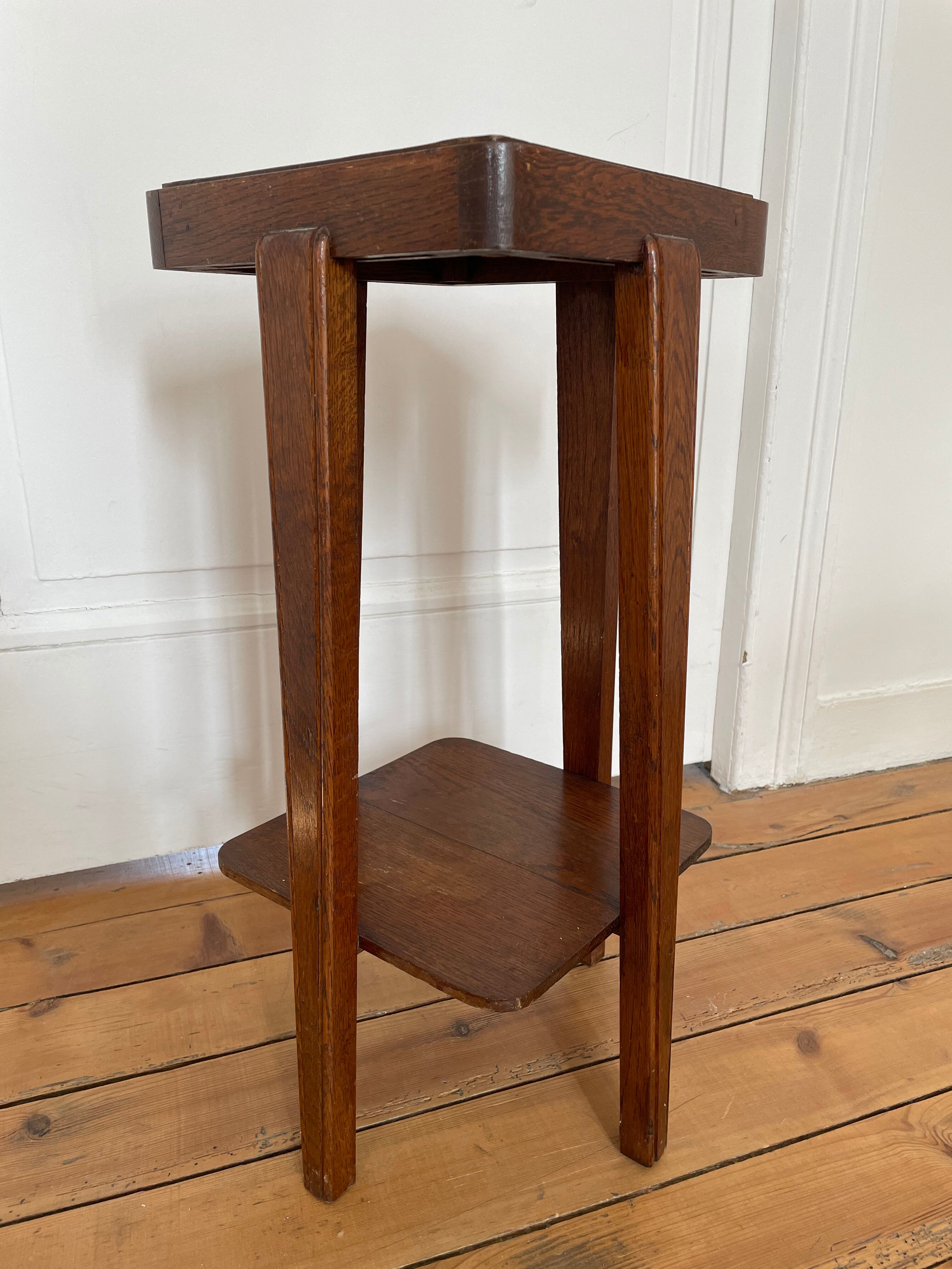 Sellette art déco en bois