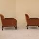 Pair of Art Deco armchairs, France, 1930s