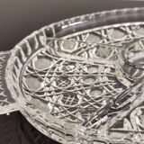 5-compartment crystal aperitif dish