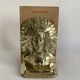 Indian chief bookends in solid gilded brass, 1970