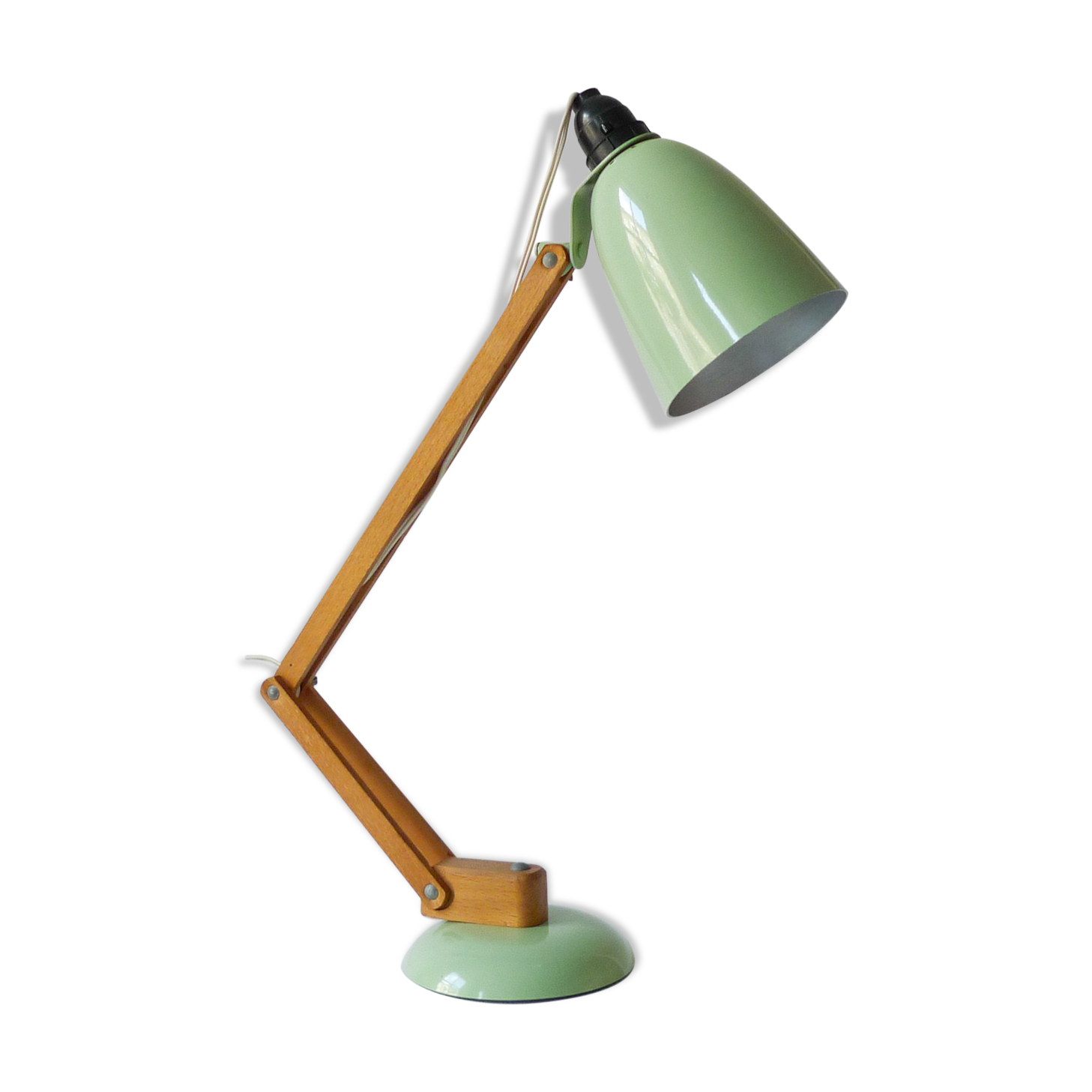 Mid-Century Green Terence Conran "Maclamp" Desk Lamp for Habitat, 1960s