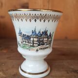 Lot de 5 tasses mazagrans mugs porcelaine vintage