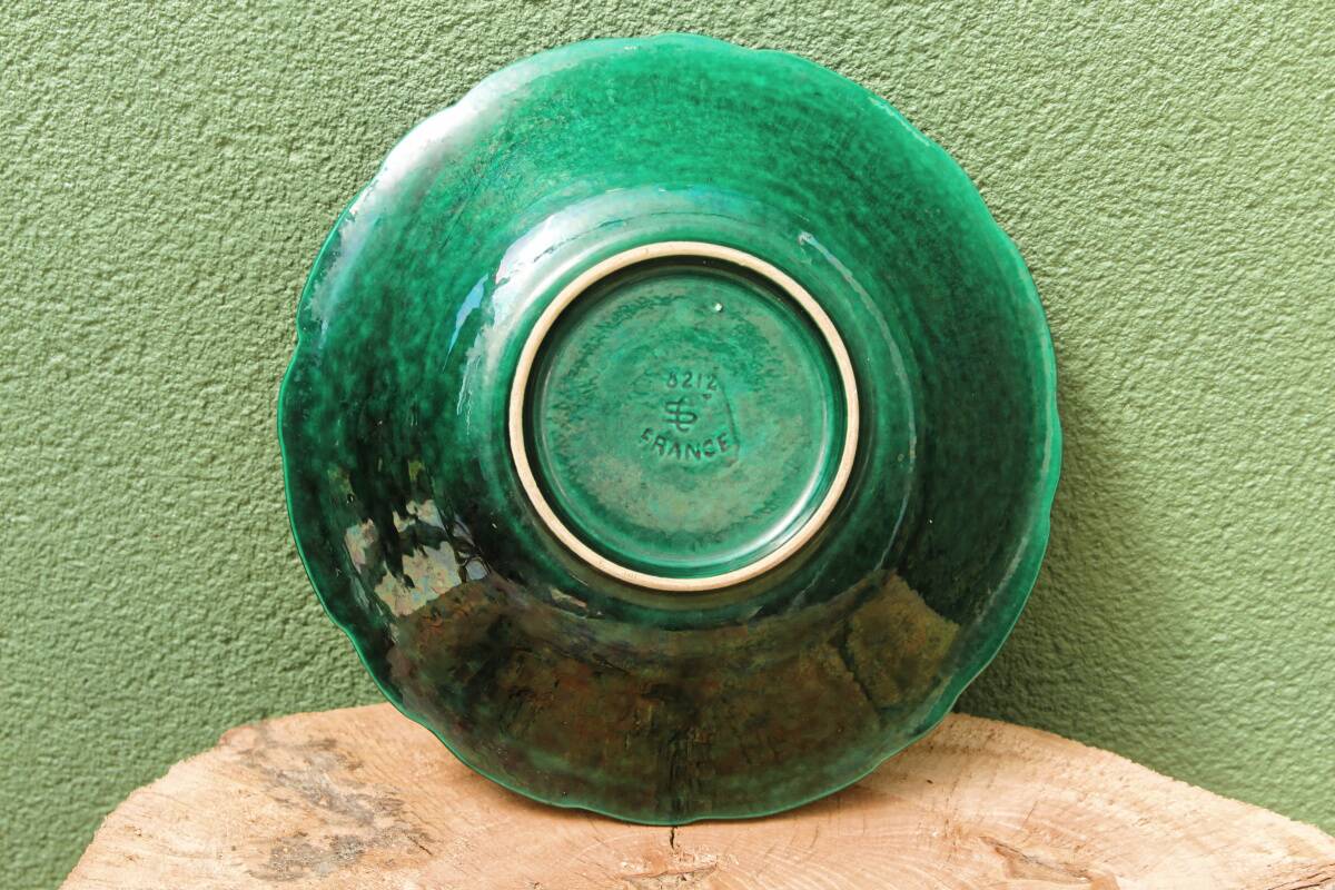 Saint Clément earthenware dish, 1950s