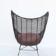 Fauteuil Egg rotin