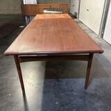 Scandinavian teak table by Johannes Andersen