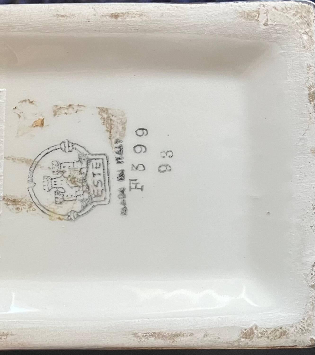 Italian ceramic flower vase