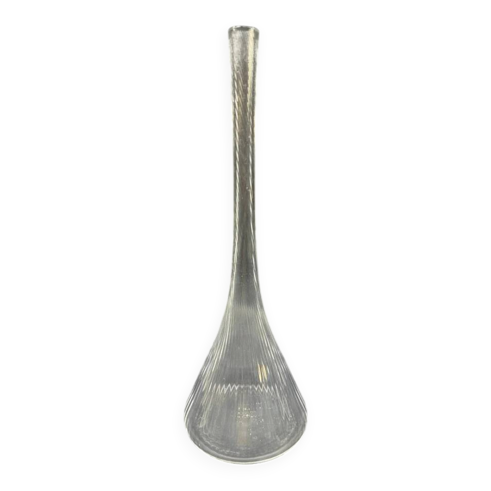 Vase Daum Nancy en cristal clair, XXe siècle