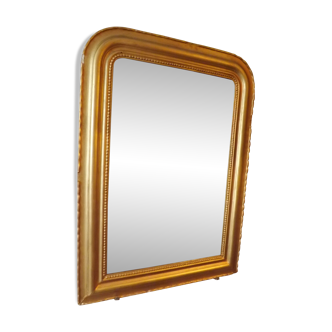Miroir ancien doré, 64x86