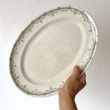 HBCM ironstone oval dish