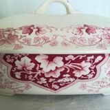Soupière or vegetable in leanie Lunéville KG model "Lierre crest ".