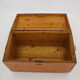 Antique wooden chest czechoslovakia