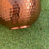 Cache copper pot hammered guaranteed villedieu