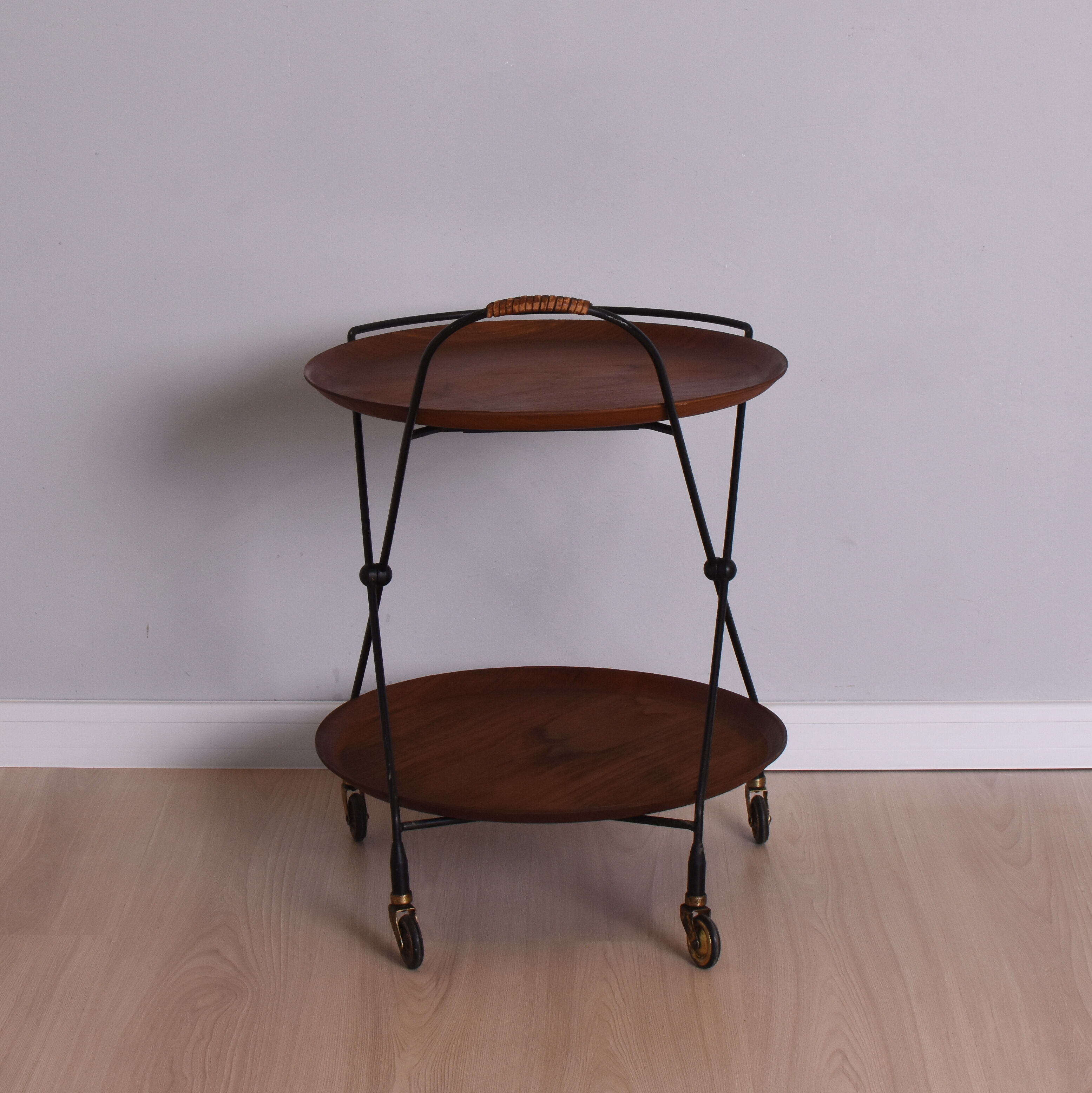 Trolley bar by P. Nagel, JIE Gantofta, Sweden, 1950s