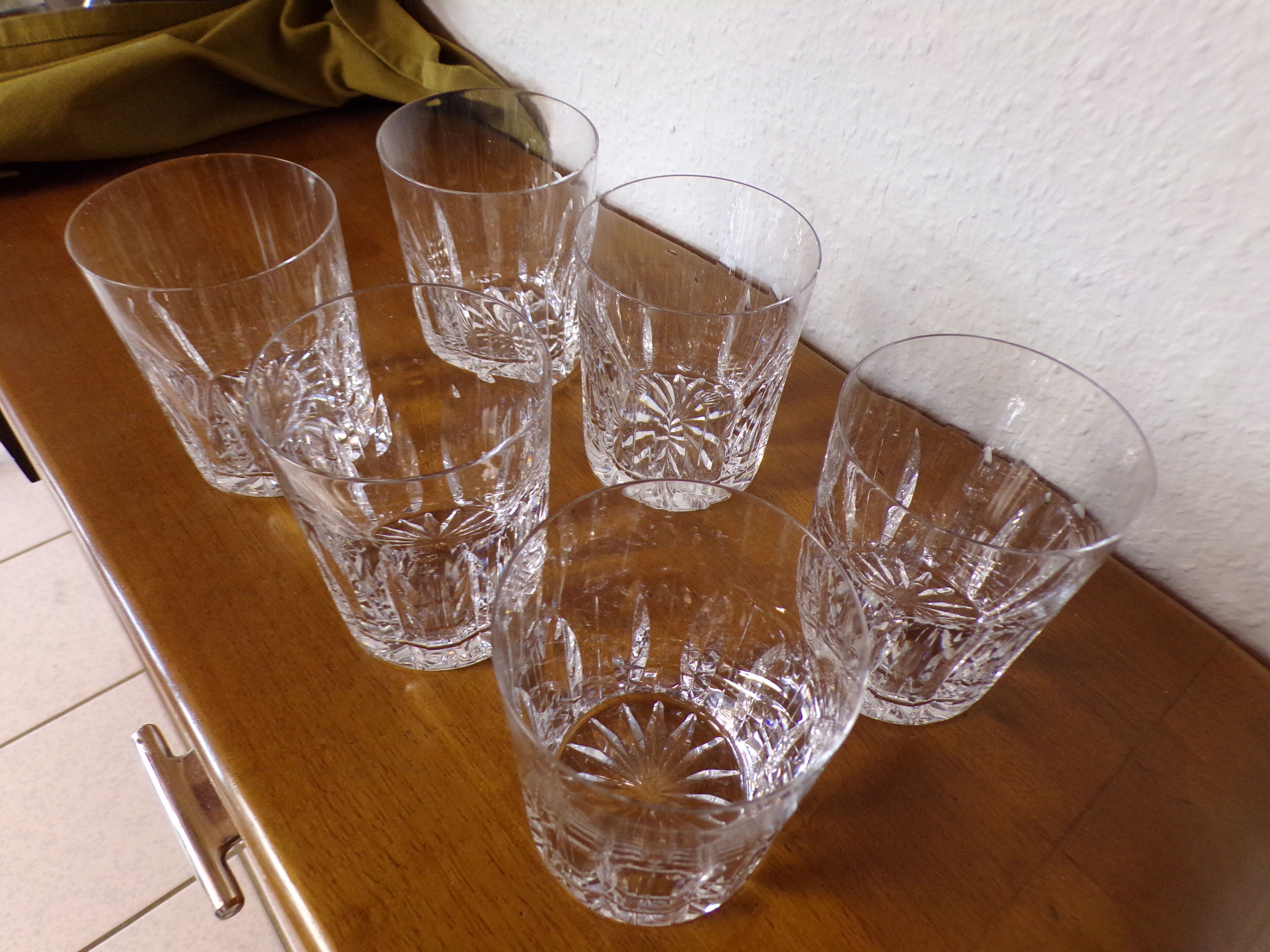 Cristal de Montbronn whisky glass