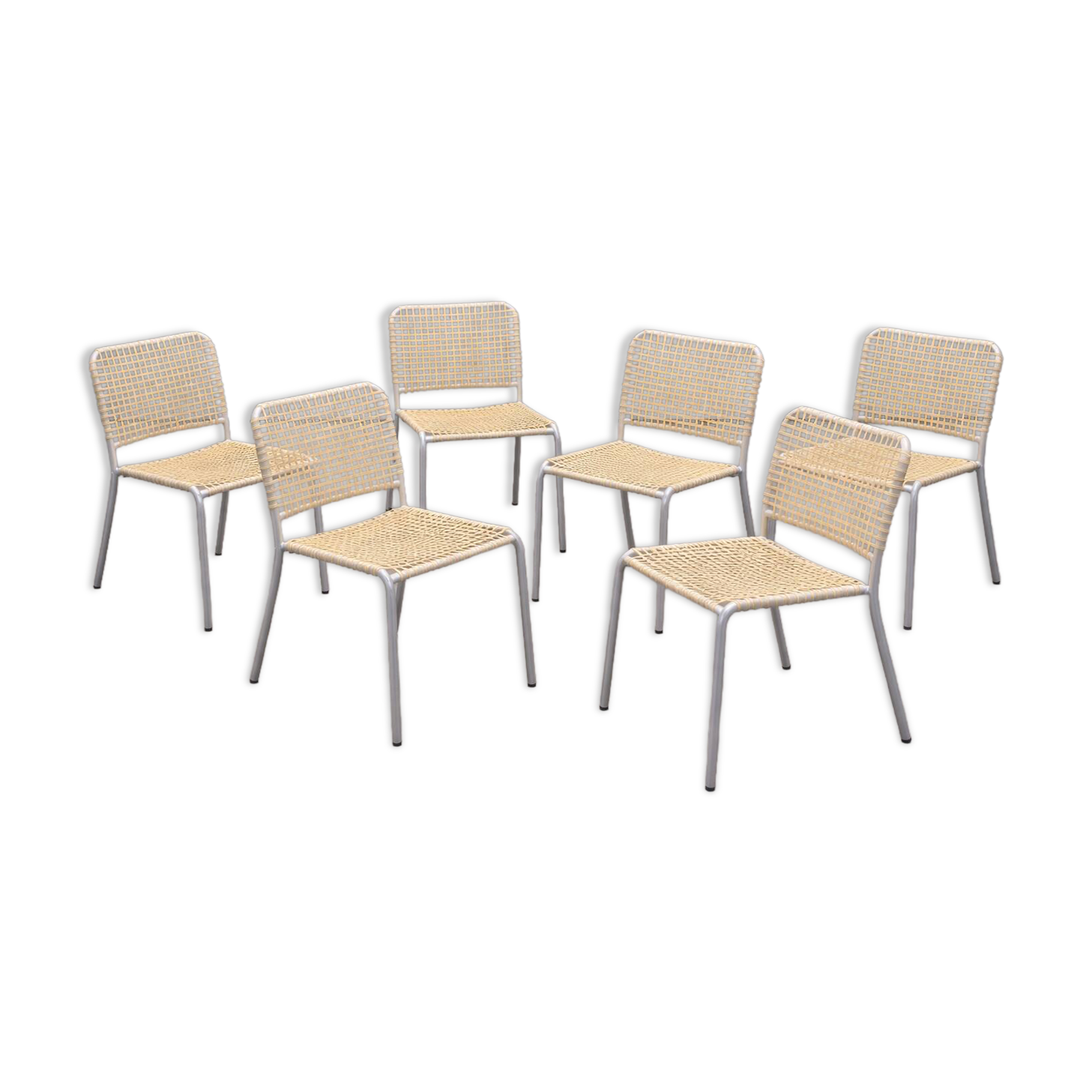 6 designer chairs by Gervasoni - high-end outdoor collection