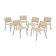 6 chaises design Gervasoni - collection outdoor